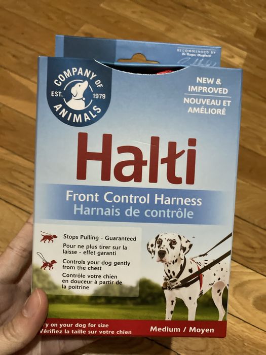 Halti Peitoral de treino anti-puxão tamanho M