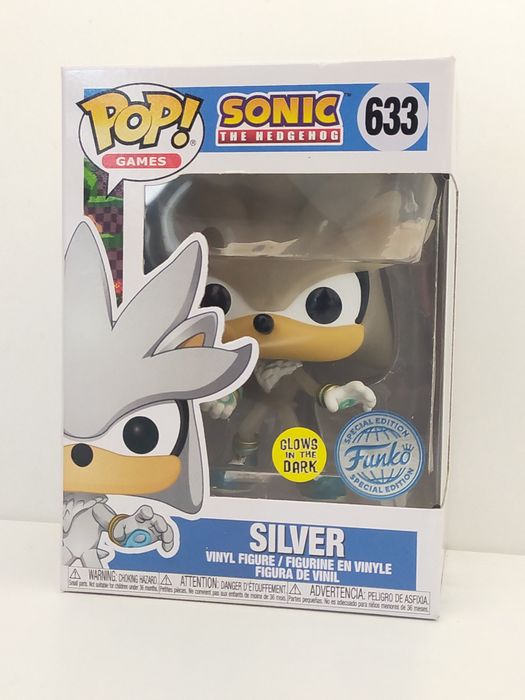 Funko Pop original Sonic 633 edição especial