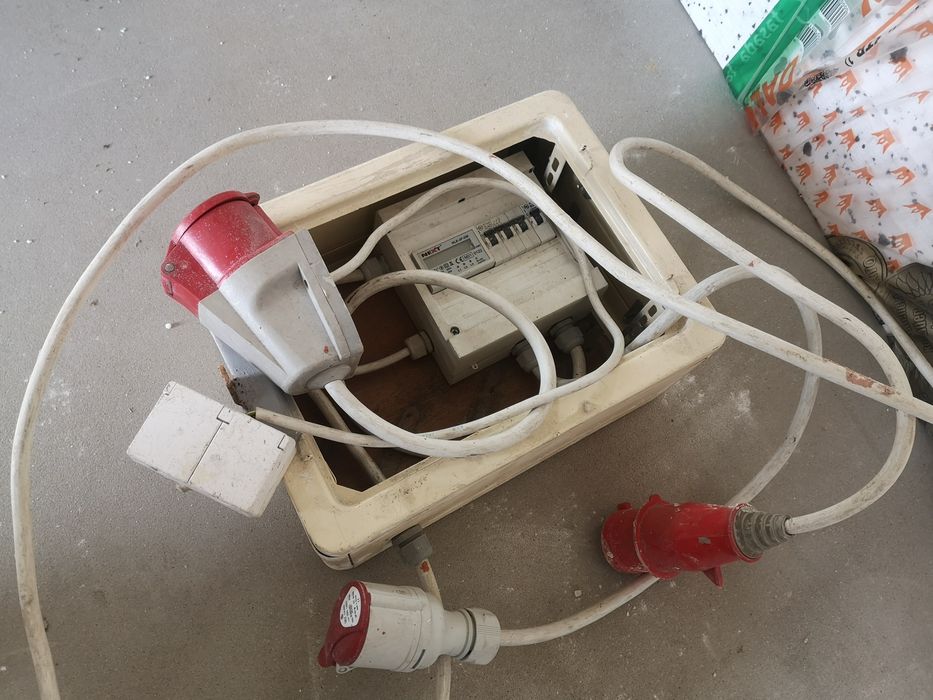 Skrzynka Budowlana z podlicznikiem