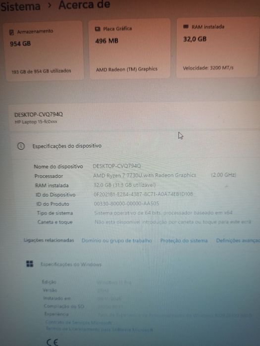 AMD Ryzen 7 7730U 32GB