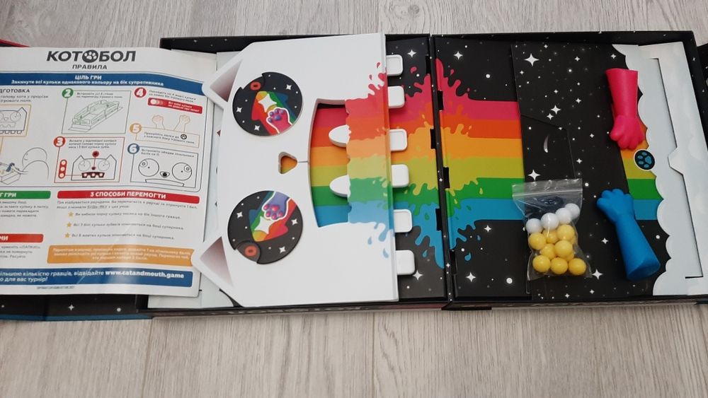 Настільна весела гра Котобол