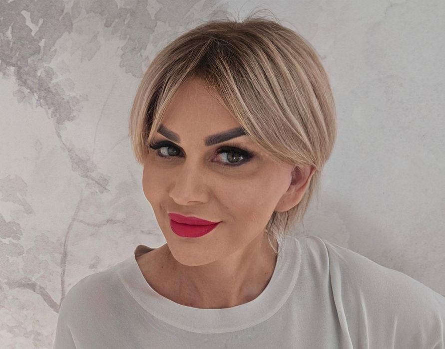 Peruka z włosów naturalnych lace front