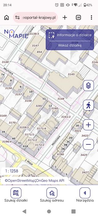 Działka 30m od restauracji Albatros.