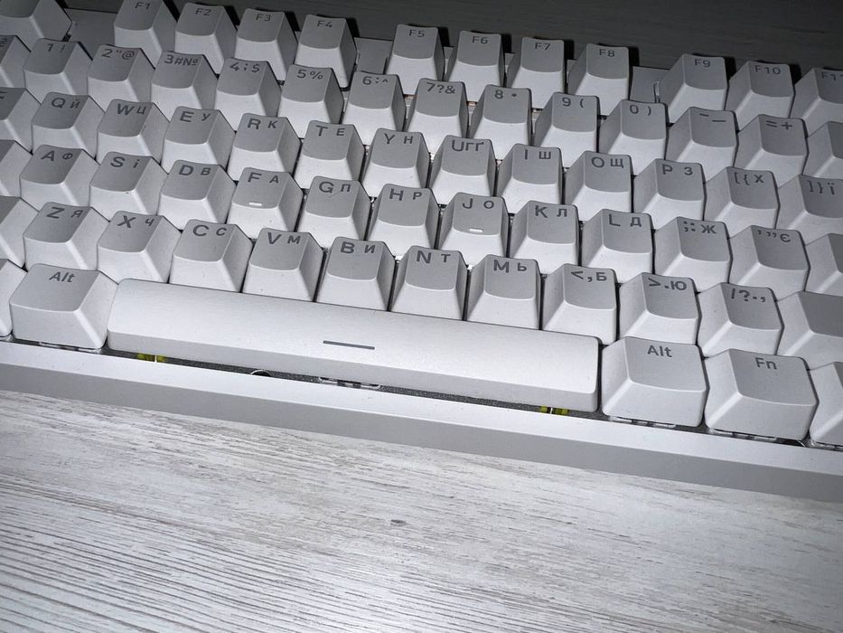 Механічна Клавіатура HATOR Rockfall 2 Mecha TKL Orange White