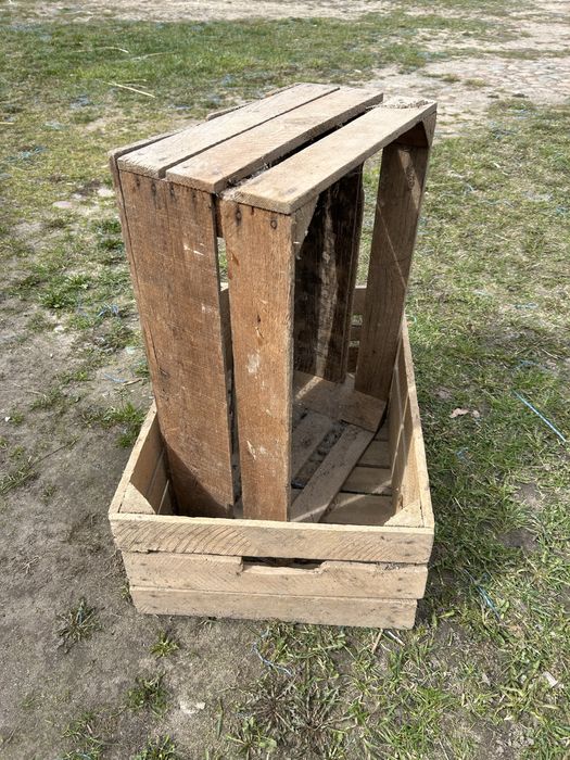 Skrzynki drewniane