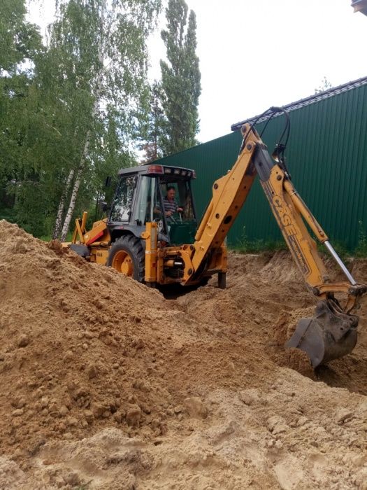 Услуги екскаватора,камаза в Стоянка, Гореничи, Дмитровка