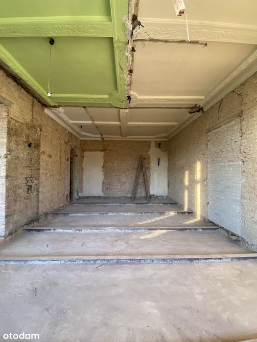Łazarz mieszkanie kamienica 50m² 3,7m wysokości widok na Park Wilsona