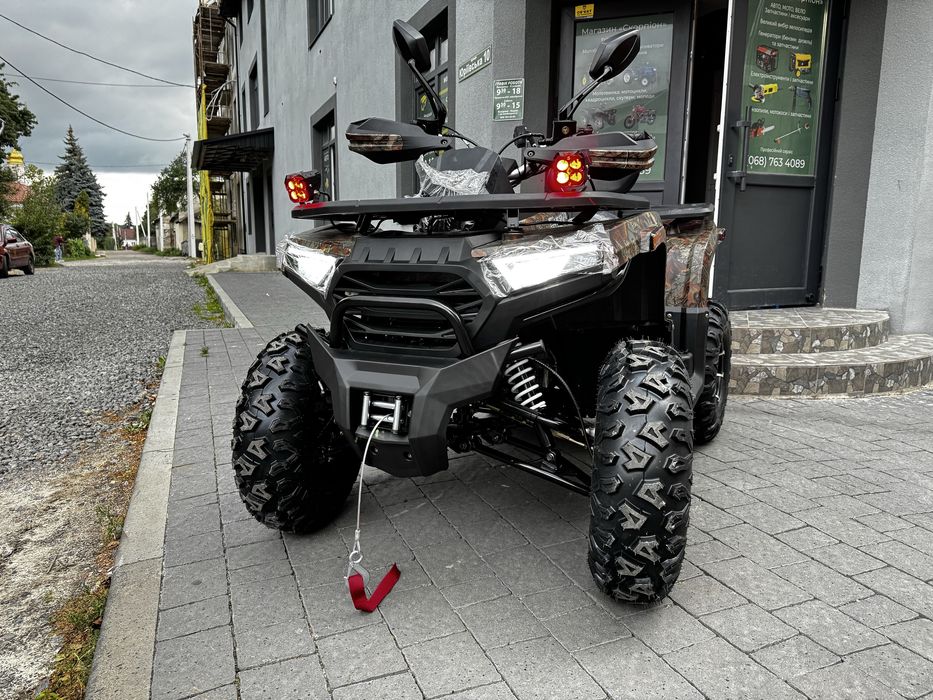 Квадроцикл SHARX 250СС Охолодження Мсляне! Лед фари! Лебідка!