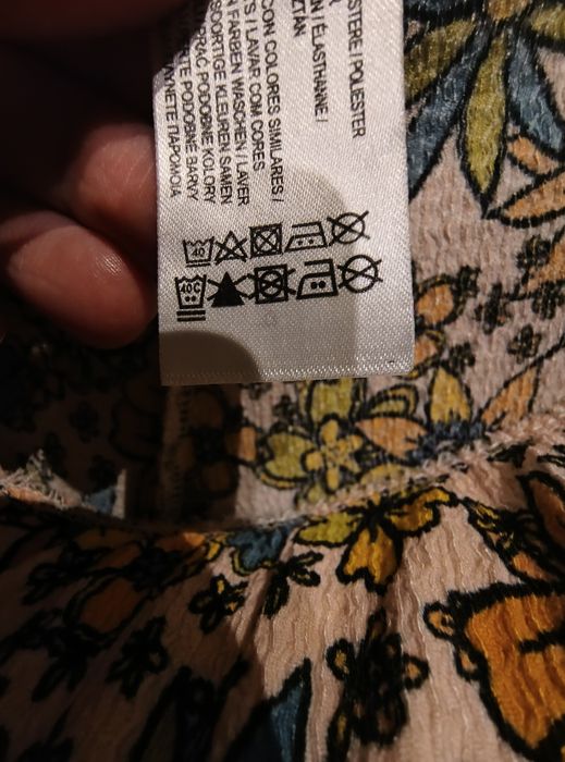 Spodnie w kwiaty na lato 46/48 Primark
