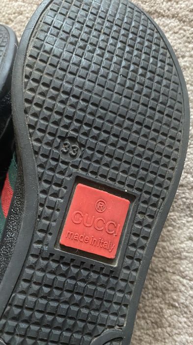 Дитячі кросівки GUCCI оригінал 33 розмір