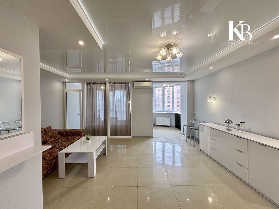 Продаж 1-к ЖК Набережний Квартал, 55м², газ, ремонт