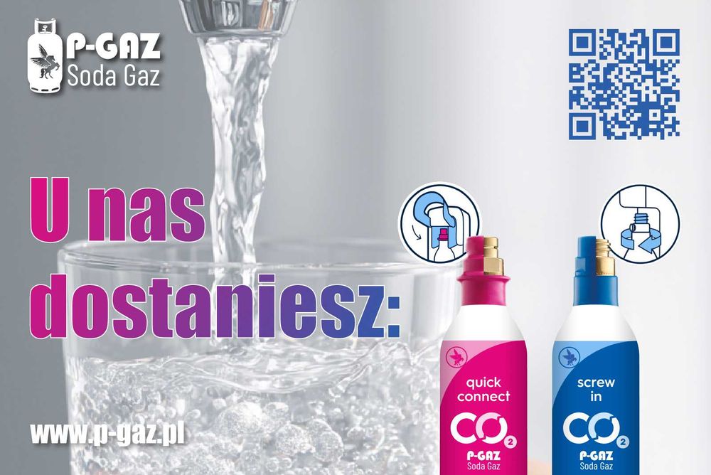 SODASTREAM, Dwutlenek węgla, CO2 425g, Quick Connect. Dowóz