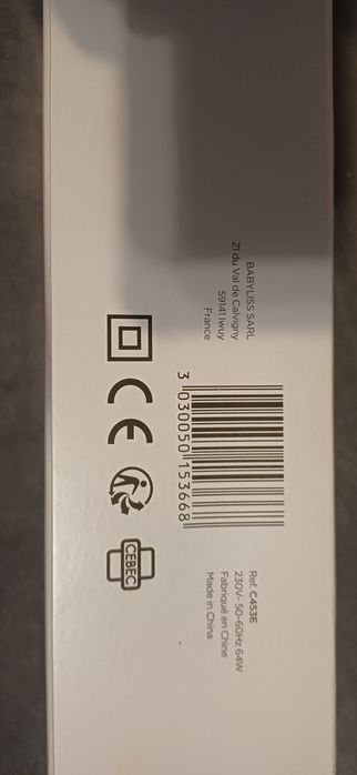 Lokówka BaByliss C453E 38mm