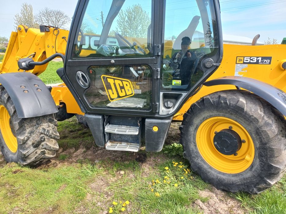 Продам телескопічний навантажувач JCB 531-70 Agri Super