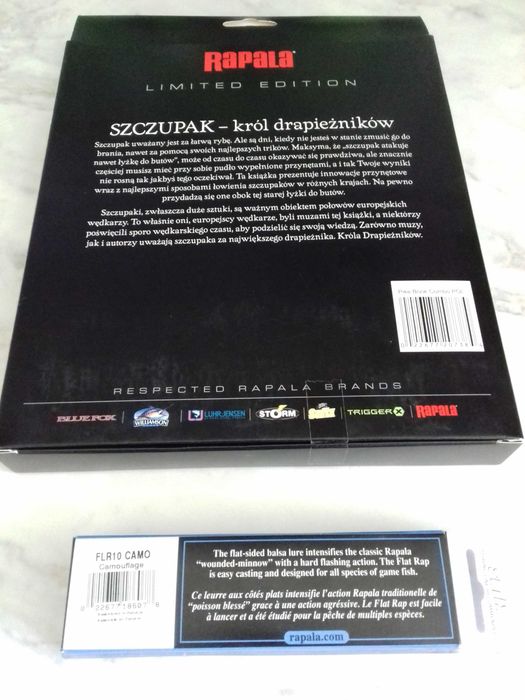 Rapala FLAT RAP 10 cm .