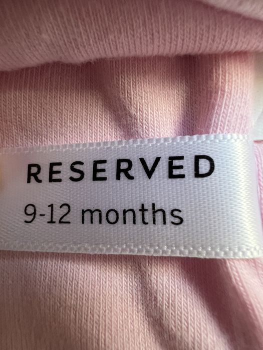 Zestaw jesienny niemowlęcy Reserved komin i czapka  9-12 m