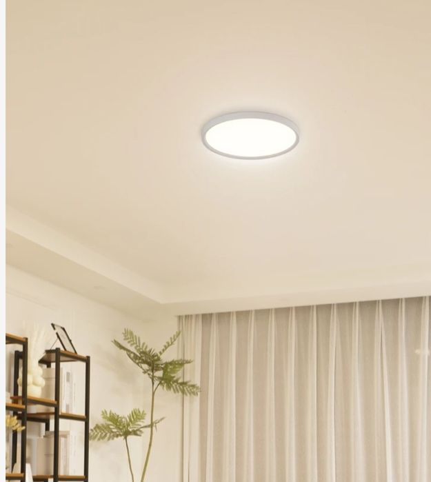 Candeeiro de teto de led redondo