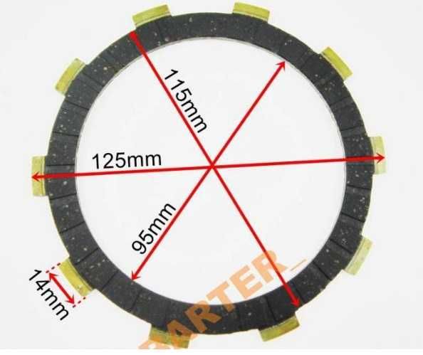 Silnik - Bashan –JS171FMM – LC171FMM - Dźwignia - Przód - Tył - MIX