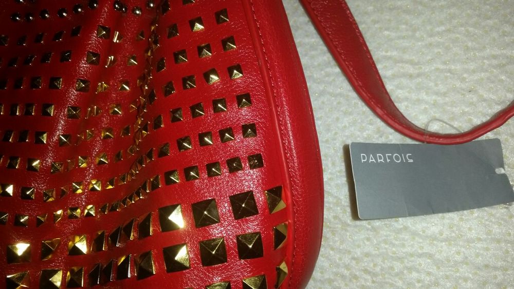 Okazja Nowa torba worek z metką czerwona PARFOIS