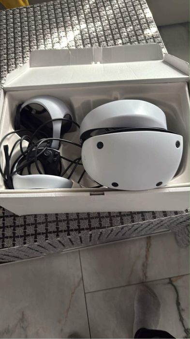 Google Playstation VR2 + Adapter VR PS5 pod komputer. GRATIS Przejscie Displayport - Usb 4.0