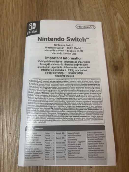 Nintendo Switch Oled