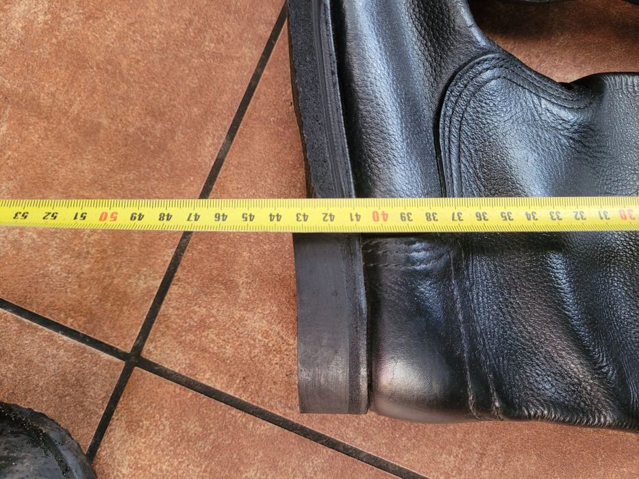 Buty skórzane, nowe,  męskie, mogą być  konne