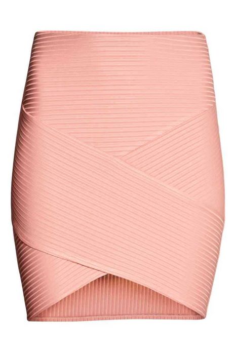 Spódniczka kopertowa różowa H&M Divided rozm. S (36) używana