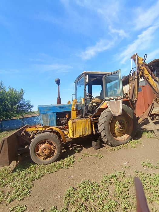 Мтз 80 з передком 82 экскаватор борекс