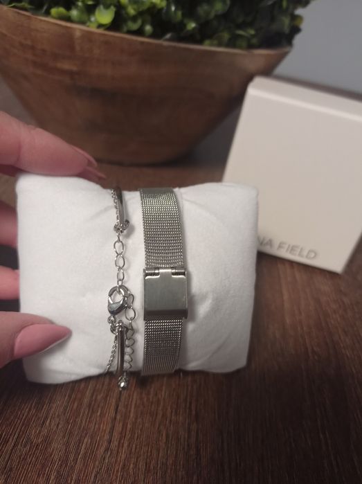 Elegancki zegarek+bransoletka Even&Odd