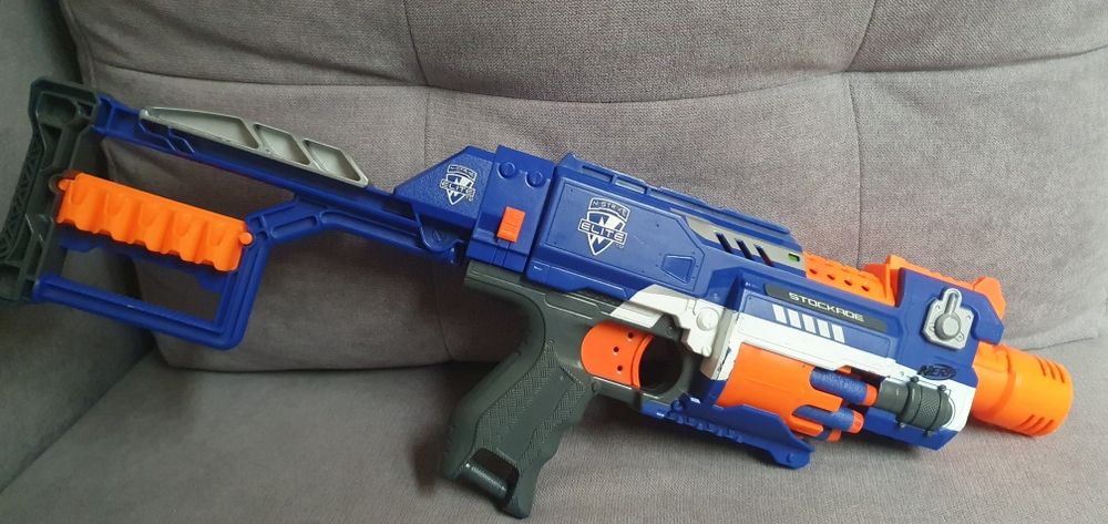 Nerf stockade+strzałki