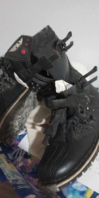 Botas motocross como novas fly