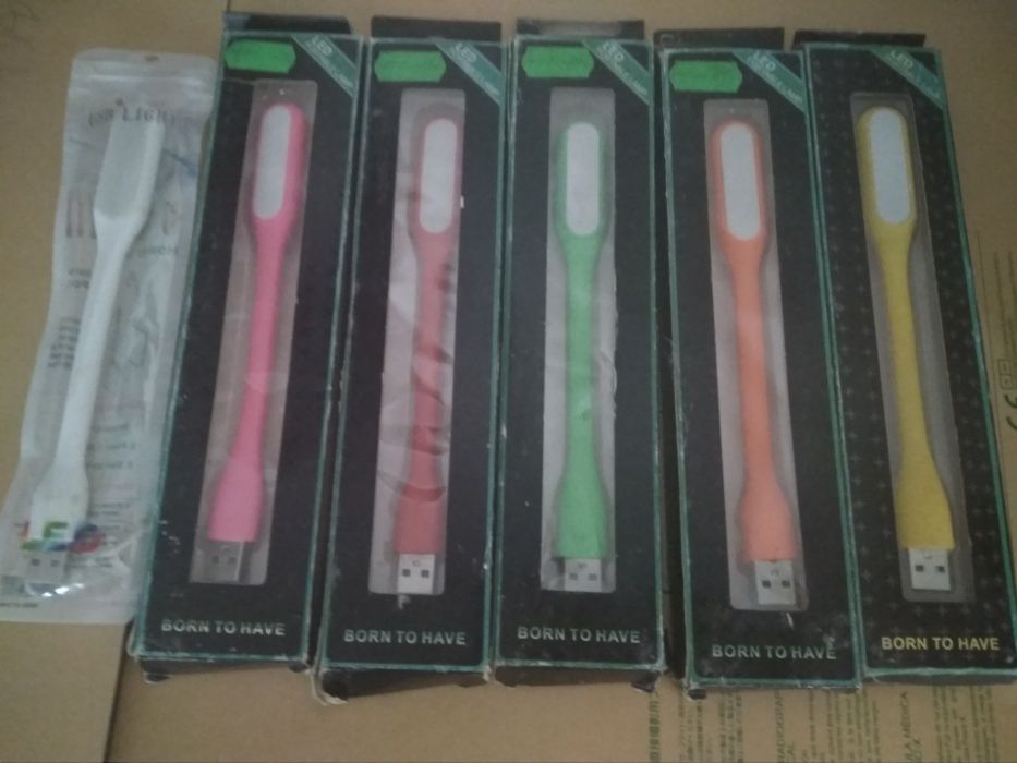 Світильнички ЮСБ та Павербанків