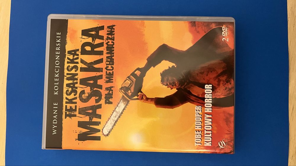 Teksańska masakra piłą mechaniczną Wydanie kolekcjonerskie DVD Unikat