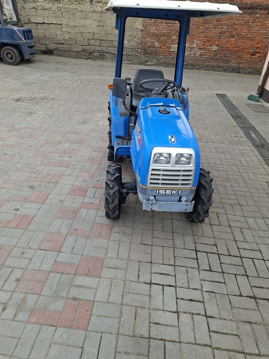 Traktorek iseki 4x4 wspomaganie kierownicy