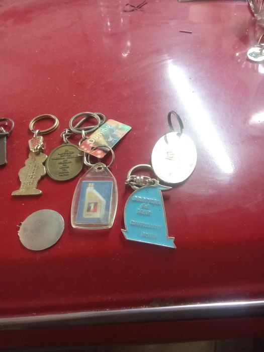 12 portas chaves de coleção.