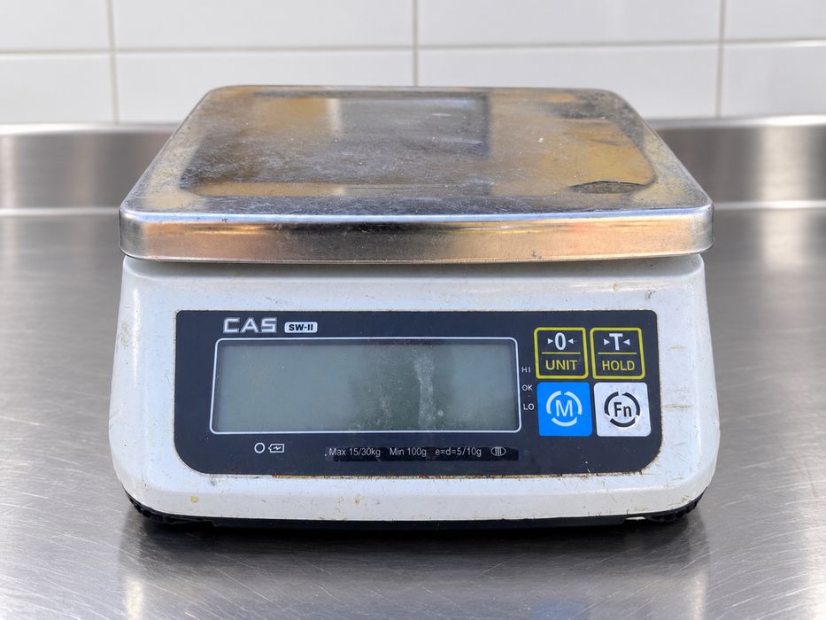 Waga sklepowa CAS SW-II 15/30 kg – sprawna + 2 szt. na części