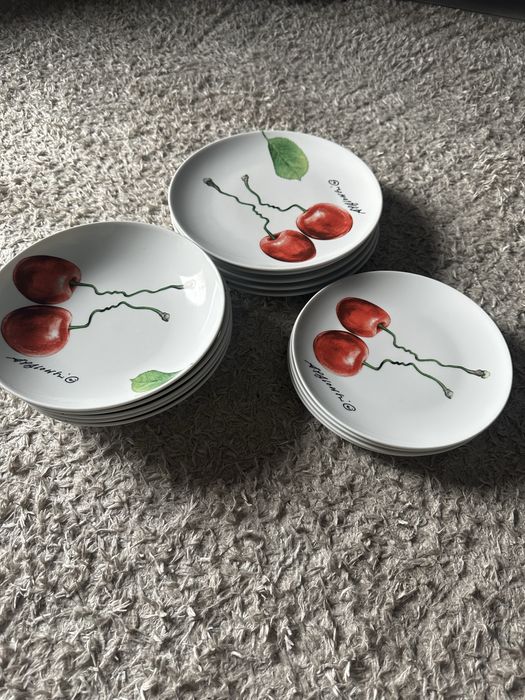 Zestaw talerzy „Apetyt na czeresnie”