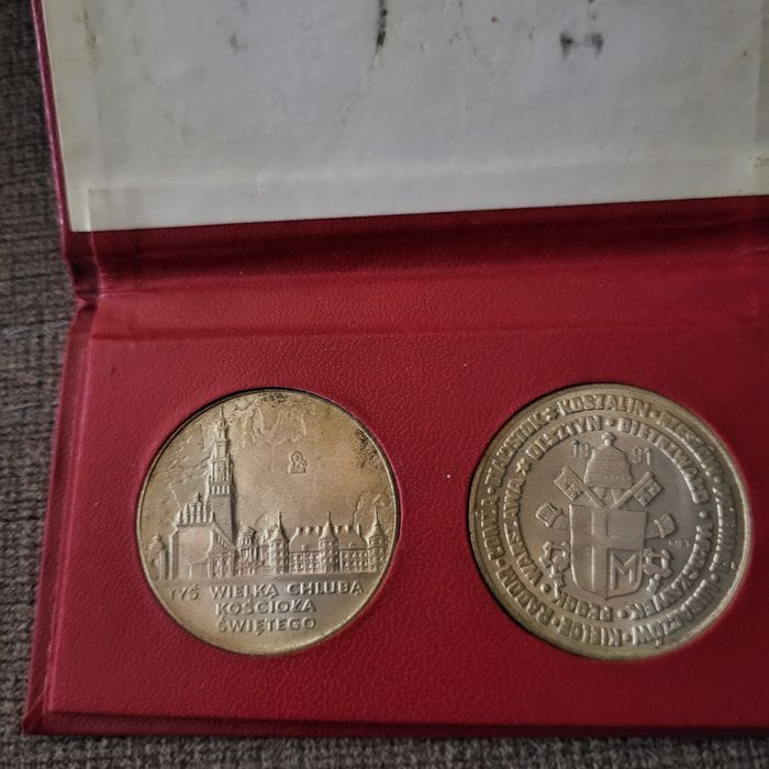Medale pamiątkowe Jan Paweł II 1991