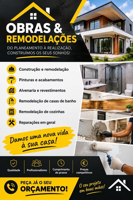 Obras remodelações
