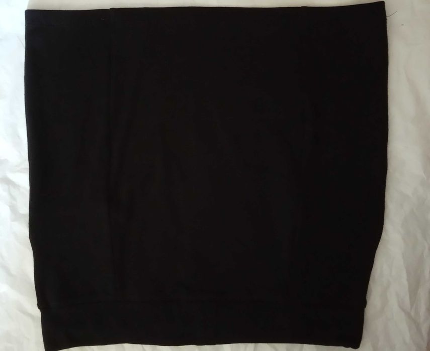 Черная офисная юбка карандаш H&M, школьная