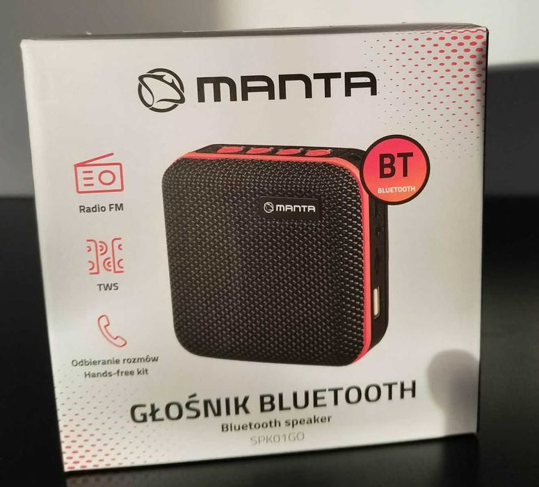 Głośnik mobilny MANTA SPK01GO Radio FM