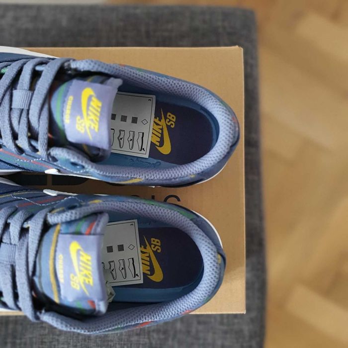 Nike SB Charge Canvas Premium - niebieskie - 36 - oryginalne
