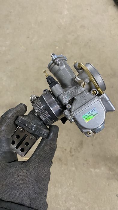 Вкуск Piaggio Keihin 26 hiper2pro big block gilera runner 180 arpilia