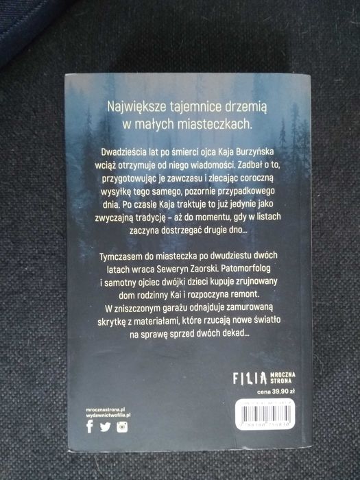 Dobra książka - Listy zza grobu Remigiusz Mróz (P70)