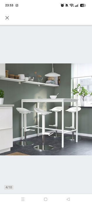 Dwa hokery regulowana IKEA JUNGE