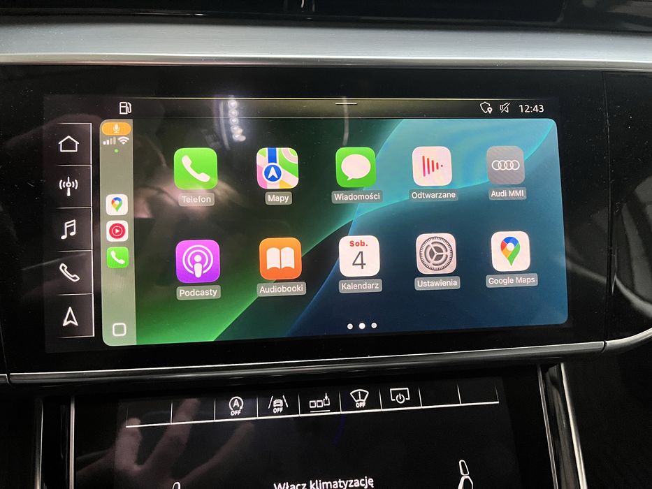 AUDI MMI MH2p | Carplay Android Auto Polski Menu USA EU A6 A7 A8 Q8