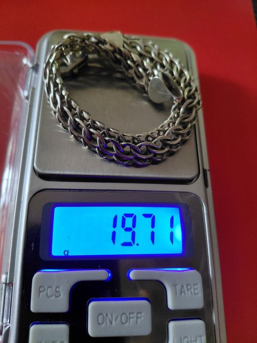 Срібний браслет 20р (ланцюжок,бисмарк,браслет Питон,цепочка 925)