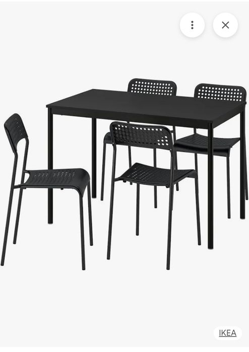 Conjunto cadeiras e mesa