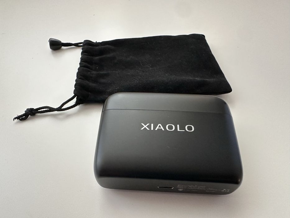 Par de microfones Lavalier sem fios para iPhone (Lightning) + Estojo