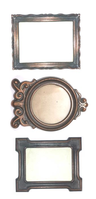 Вінтажні бронзові рамки 3 штуки